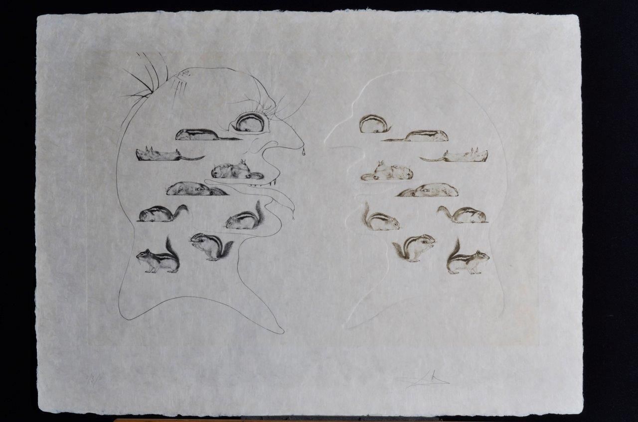 L'homme rescuscité par l'holographie de l'écureuil