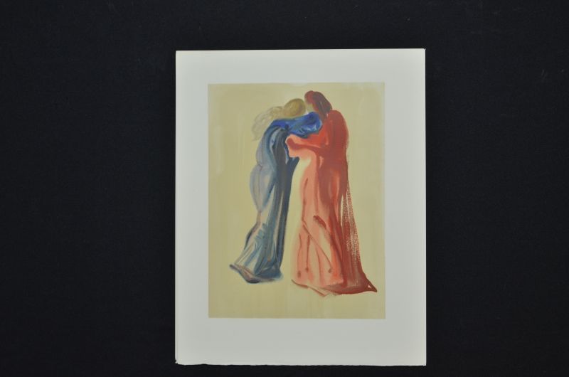 Recontre de Dante et Béatrice