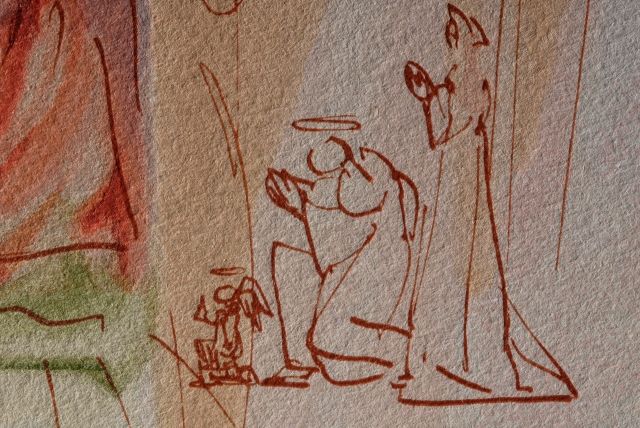 Le Triomphe du Christ et de la Vierge