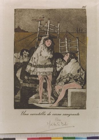 Prova: Una carretilla de carne sangrante