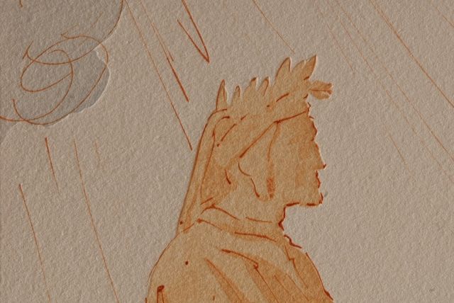 Virgile réconforte Dante