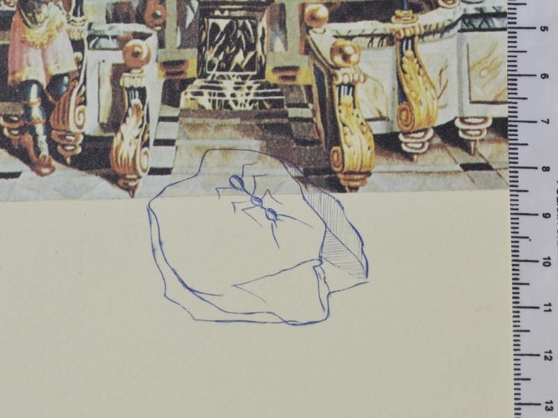 Dressed in the nude in the Surrealistic fashion