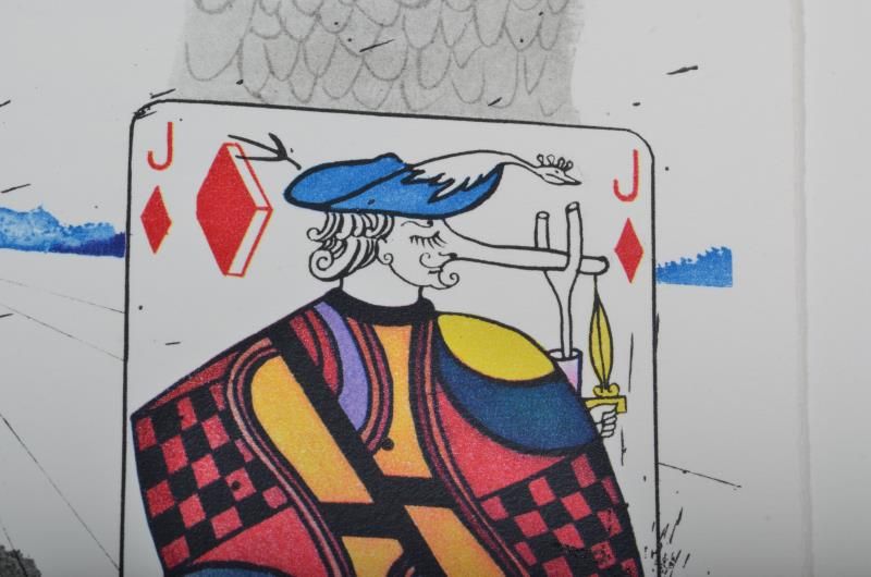 The Queen's croquet ground