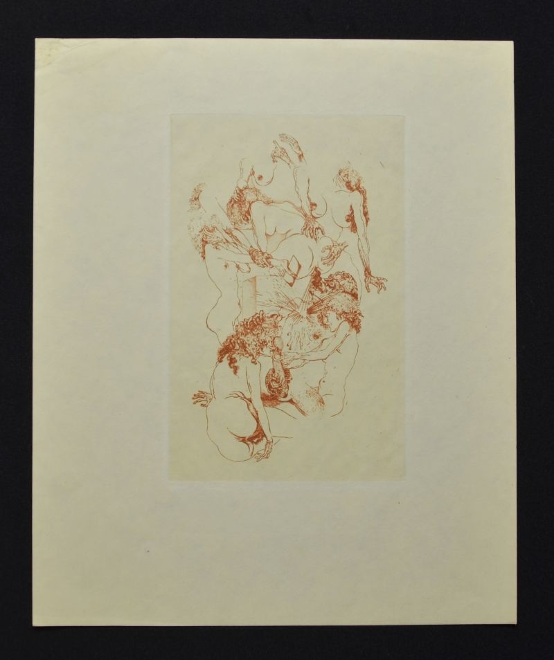 Menu du banquet de la Société du Roman Philosophique