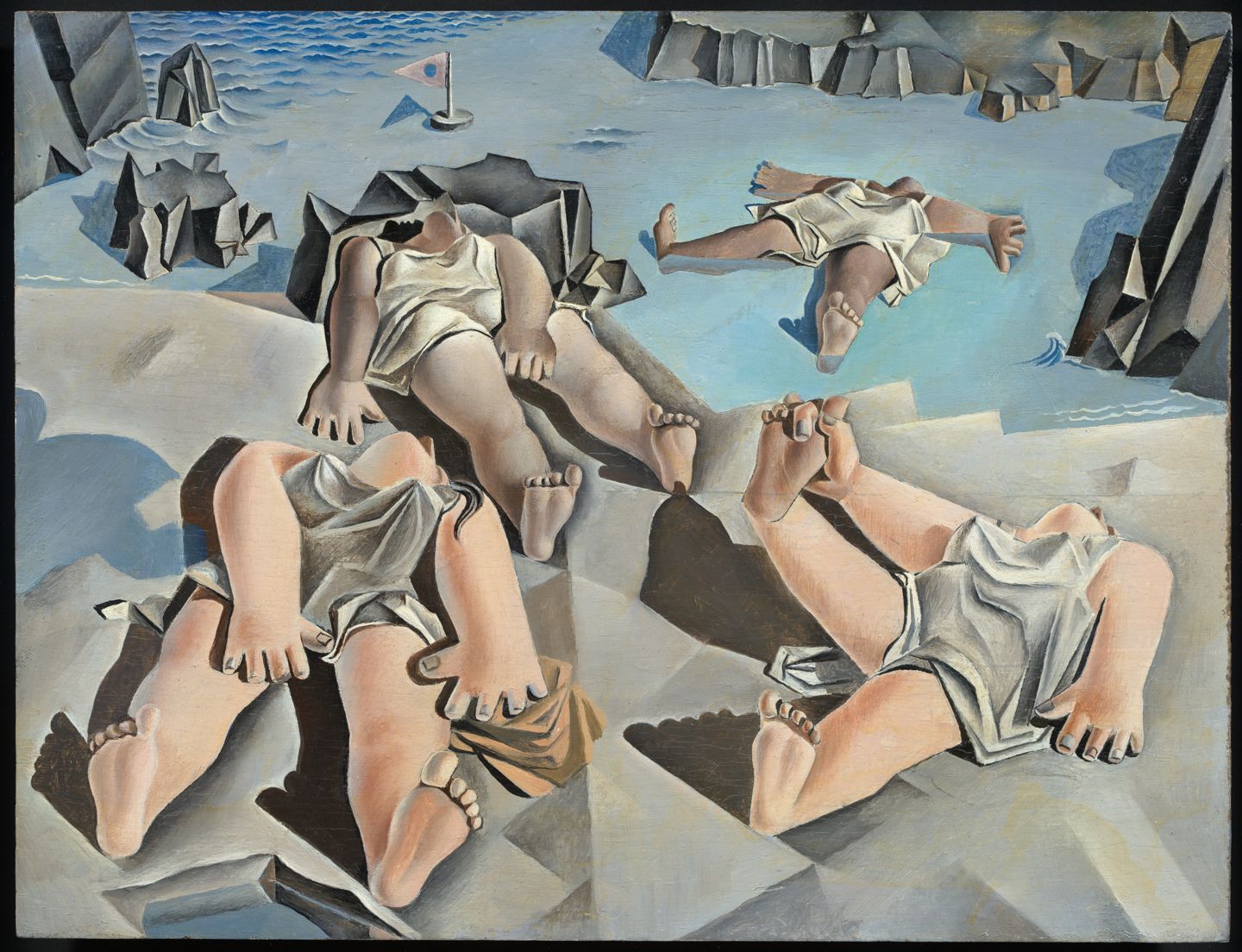 Figures ajagudes a la sorra