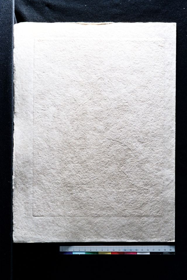 Personaje con manto de armiño