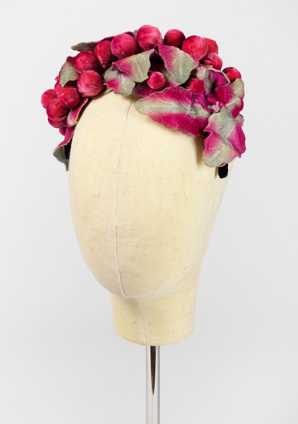 Diadema amb decoracions vegetals