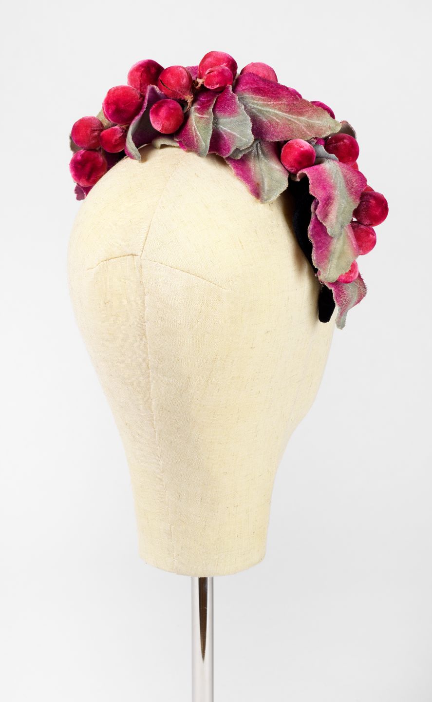 Diadema amb decoracions vegetals