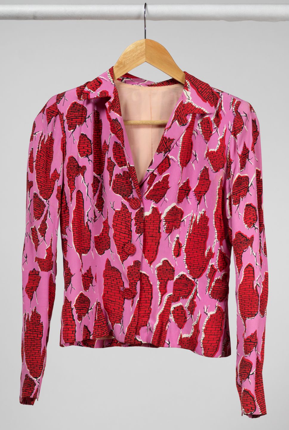 Conjunt de vestit i jaqueta amb estampat 