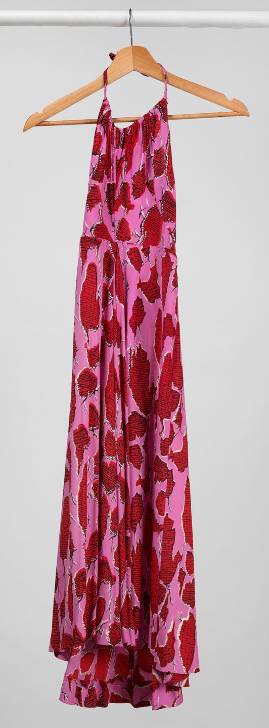 Conjunt de vestit i jaqueta amb estampat 