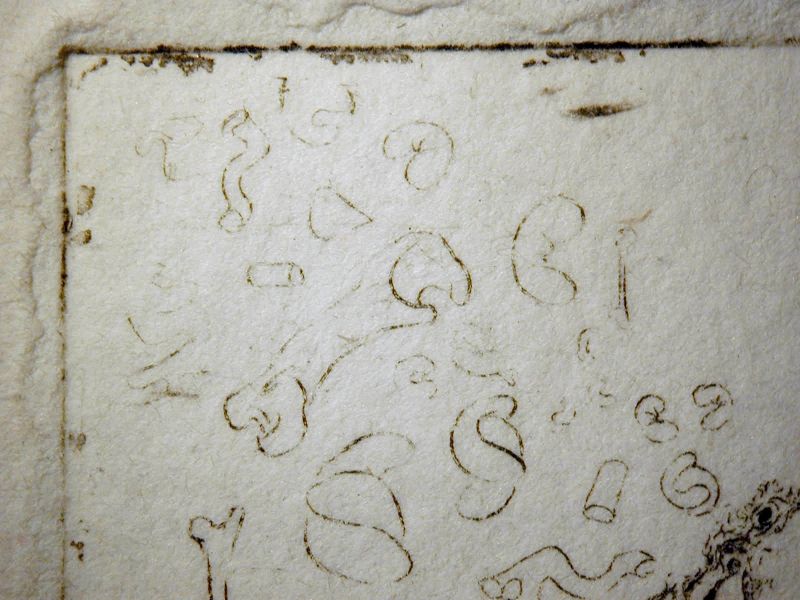 Menu du banquet de la Société du Roman Philosophique