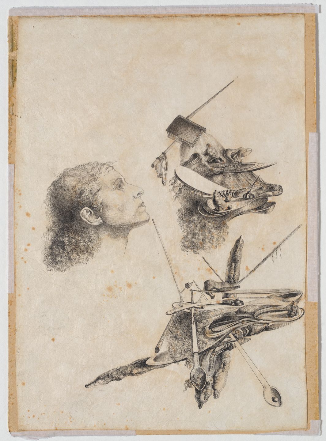 Metamorfosi paranoica del rostre de Gala