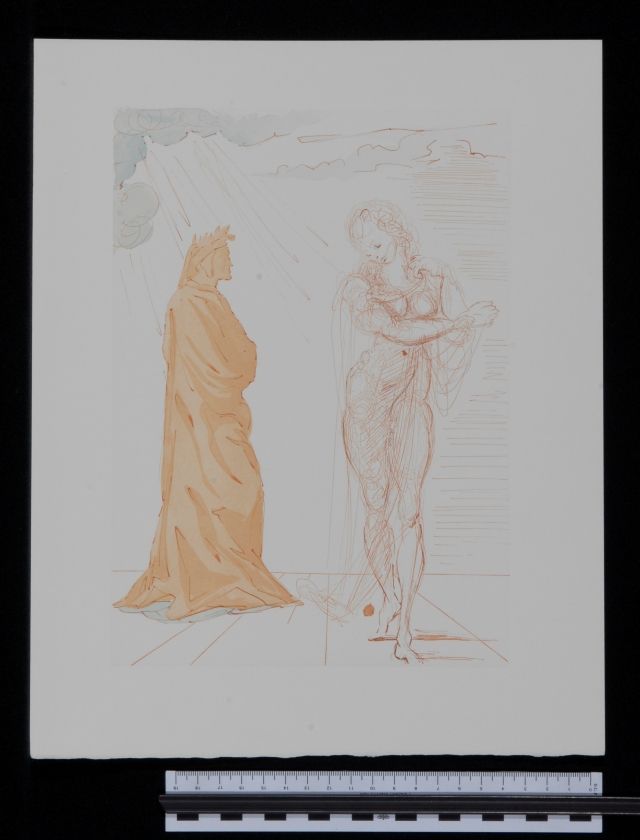 Virgile réconforte Dante