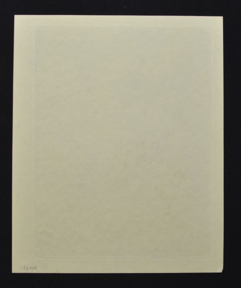 Menu du banquet de la Société du Roman Philosophique