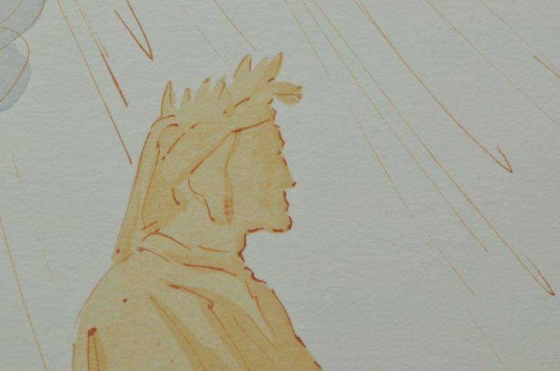 Virgile reconforte Dante