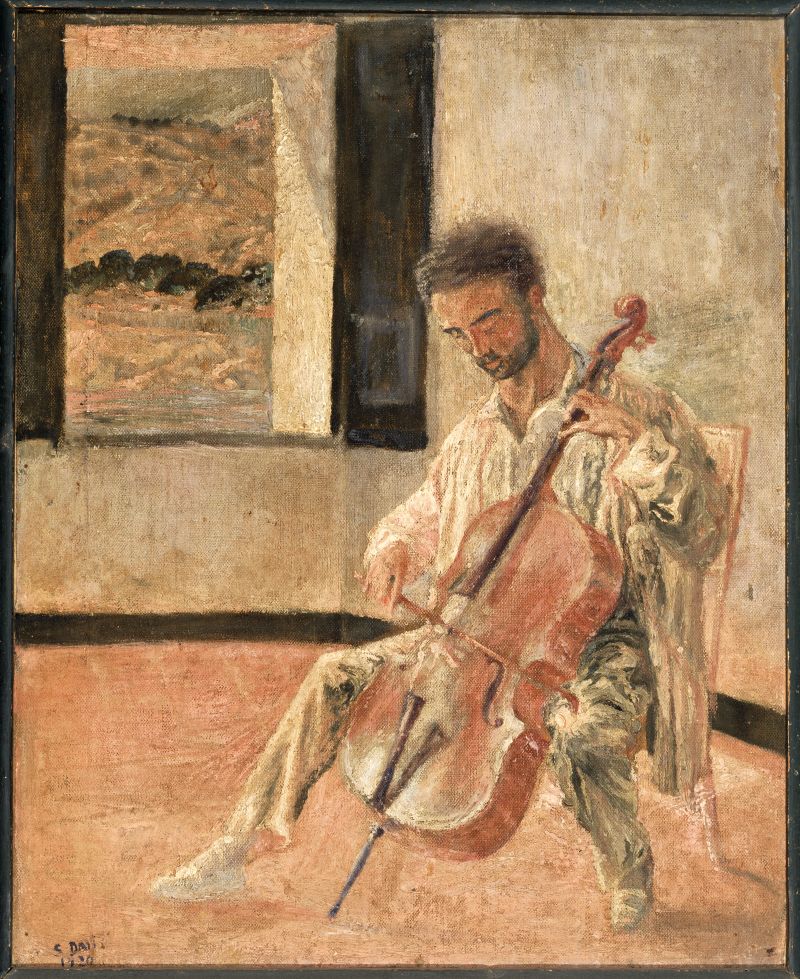 Retrat del violoncel·lista Ricard Pichot