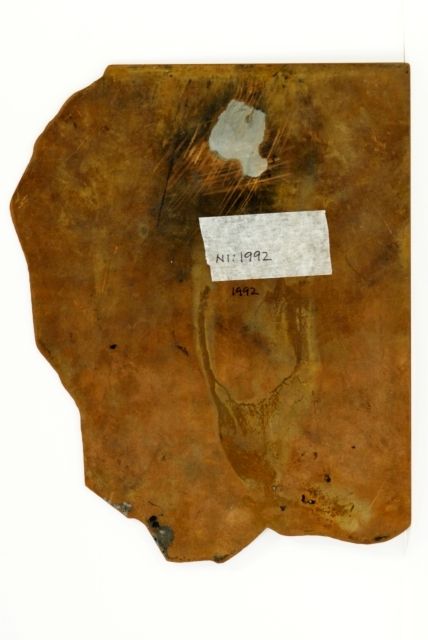 Planxa de coure per a 