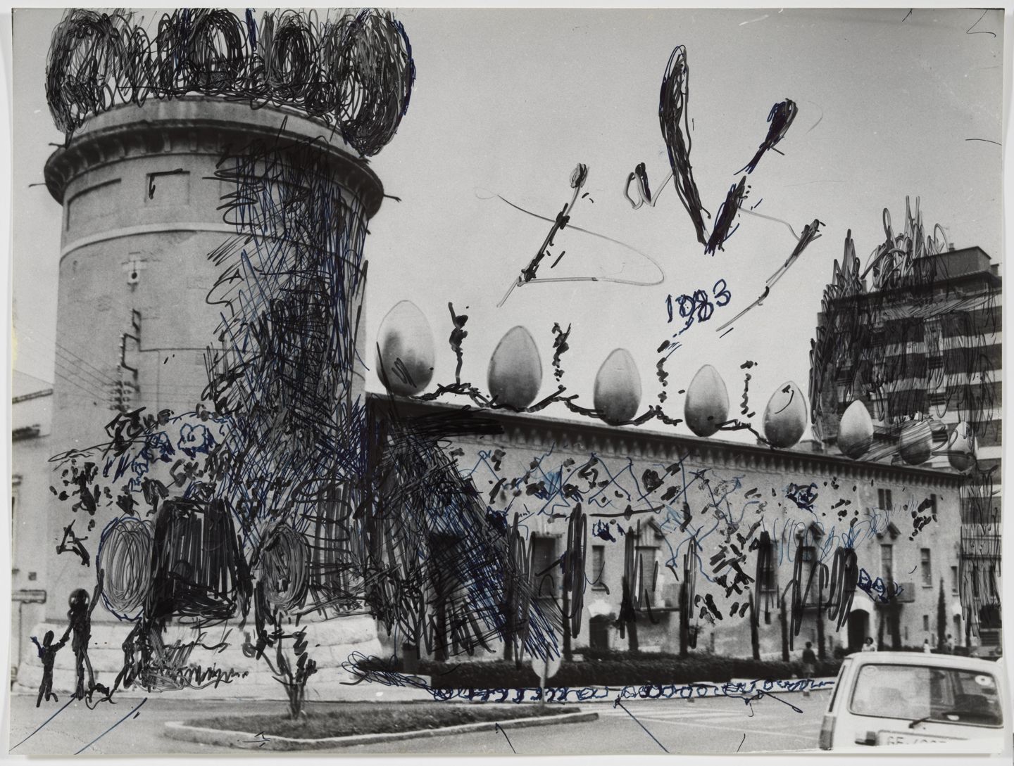 Projecte per a la façana de la Torre Galatea