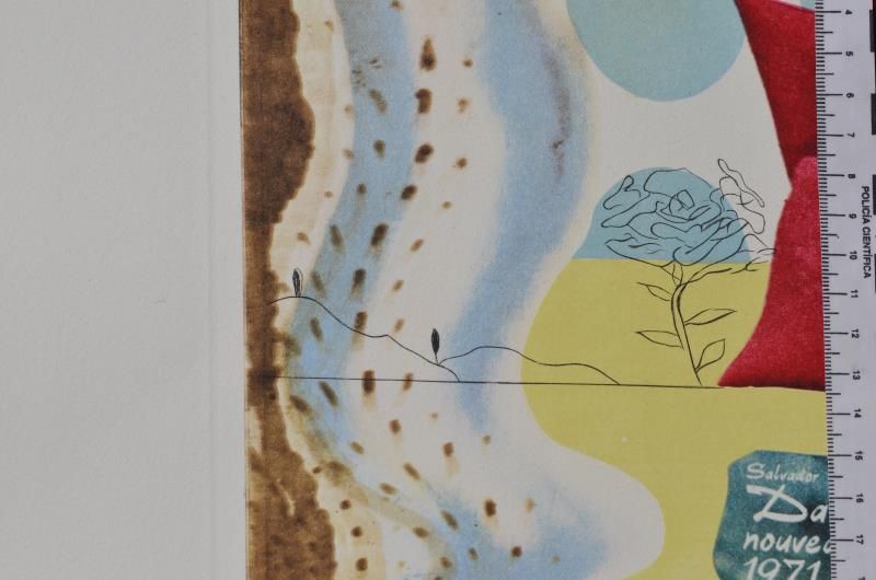 Surrealistic flower girl